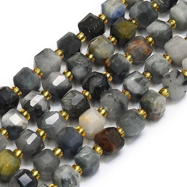 Natura Eagle Eye Stone Beads Strands