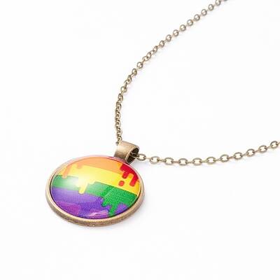 Rainbow Pride Necklace