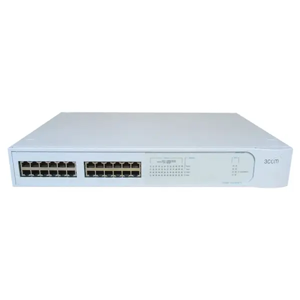 3Com 3C16980A | SuperStack II 3300 24 x RJ-45 Ports 10/100Base-TX Layer 2 Managed Rack-mountable Fast Ethernet Network Switch