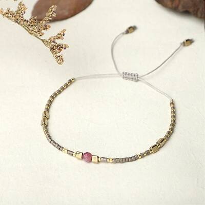 Bohemian Style Handmade Braided Friendship Bracelet for Women