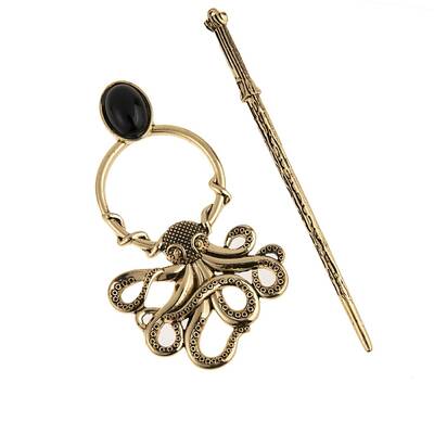 Tibetan Style Alloy Octopus Hair Sticks
