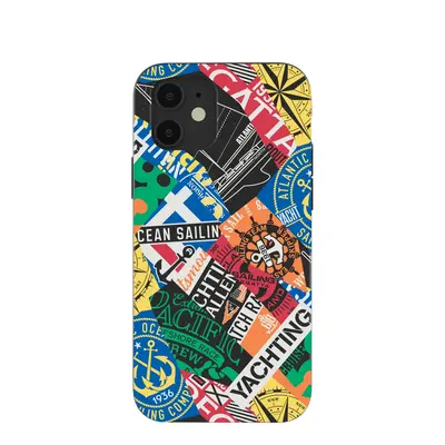 Black Seafaring iPhone 12/ iPhone 12 Pro Case