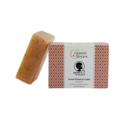 Noireônaturel Scrub soap Granité de Goyave, 100 g