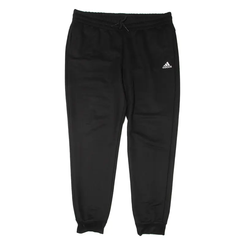 ADIDAS Womens Track Pants Black Tapered XL W36 L30