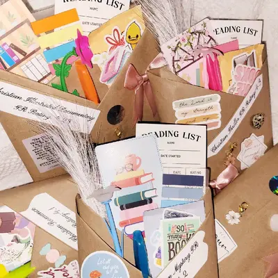 Blind Date with a Book: Discover Multiple Genres and Keep Track of Your Reading with Our Handy Log and Tabs! bookish bundle