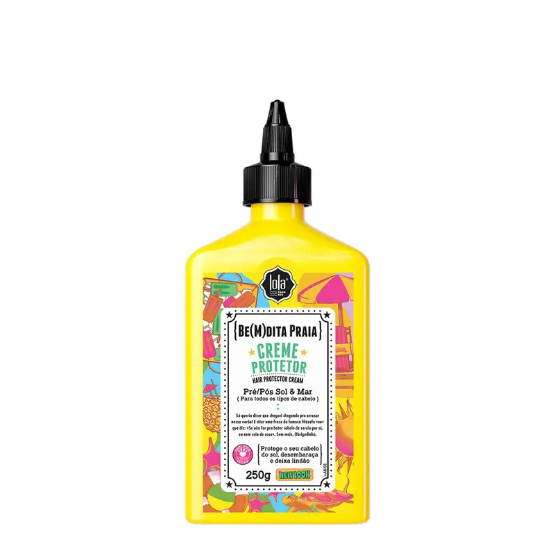 Lola Cosmetics Be(M)dita Praia Crema Trattamento Capelli per Protezione UV 250 g