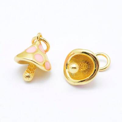 Brass Enamel Charms