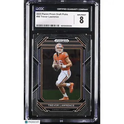 Trevor Lawrence CGC 2023 Prizm Draft Picks #96 Football 8