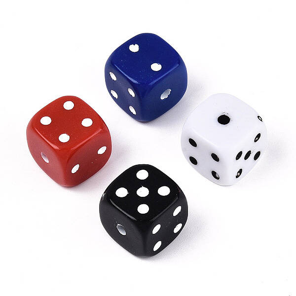 Baking Painted Opaque Acrylic Beads