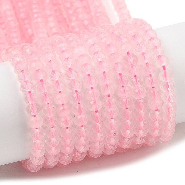 Natural Rose Quartz Beads Strands