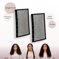 Length-n-Lock (A Heat-Free, and Size-Adjustable Device for Preventing Shrinkage and Elongating Curls/Coils)
