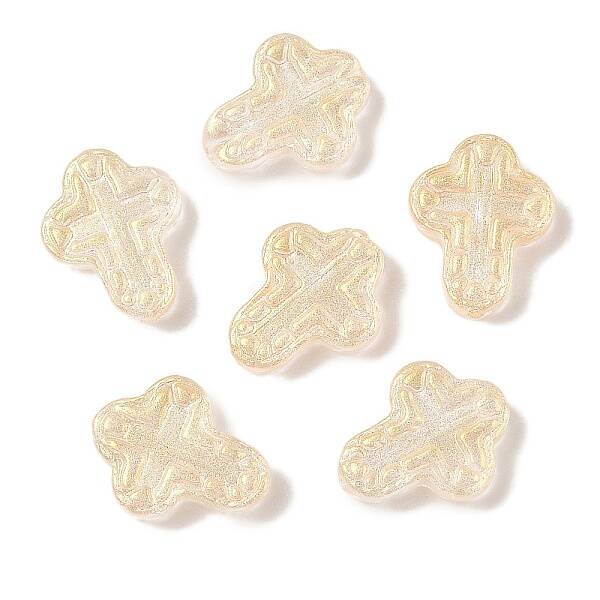 Transparent Spray Paint Glass Beads