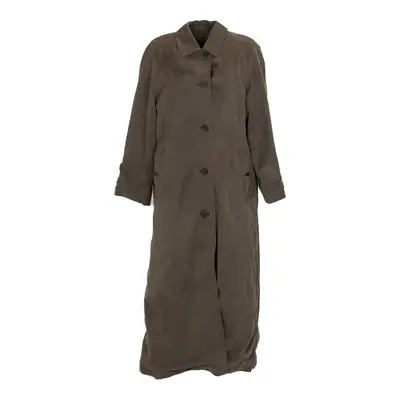 Burberry Coat - XL Khaki Viscose Blend