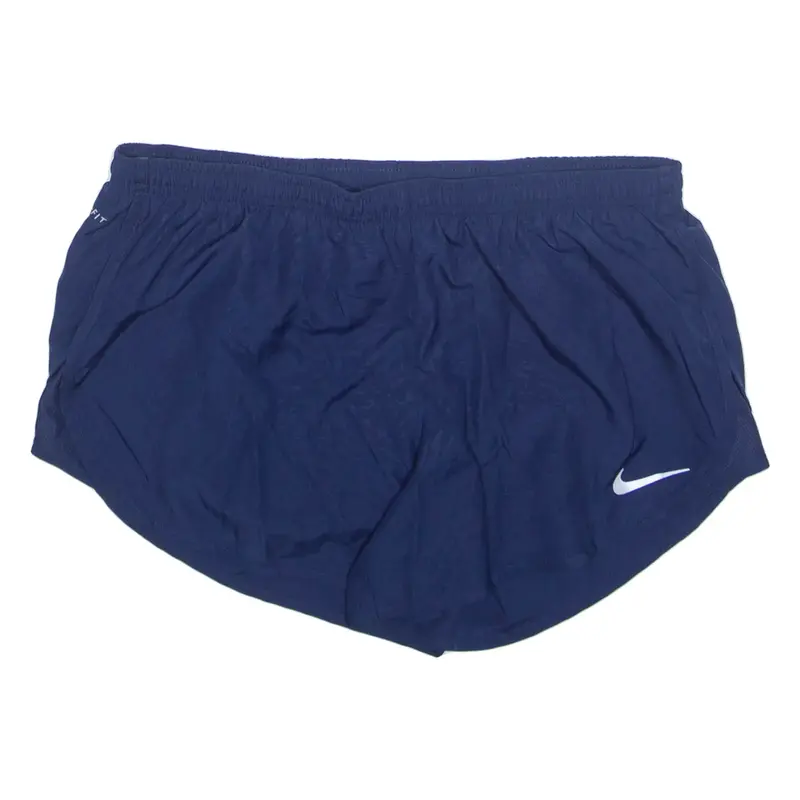NIKE Womens Sports Shorts Blue L W30