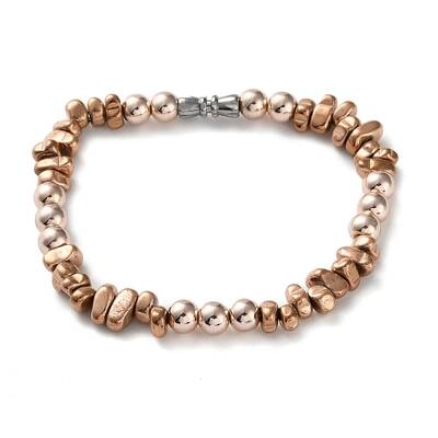 Electroplated Non-magnetic Hematite Bracelets