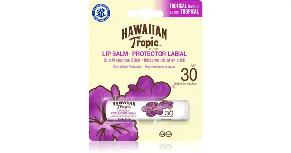 Hawaiian Tropic Lip Balm Stick Sun Protection Spf30 Water Resistant