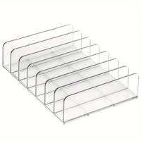 Clear Acrylic Eyeshadow Palette Holder, 1/2 Counts Compact Eye Shadow Palette Organizer, Makeup Palettes Organizing Tray for ...
