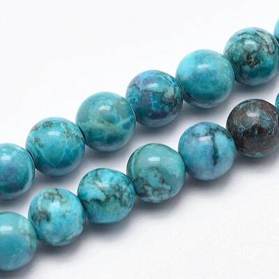 Natural Marble Beads Strands