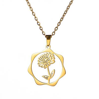 Stainless Steel Pendant Necklace