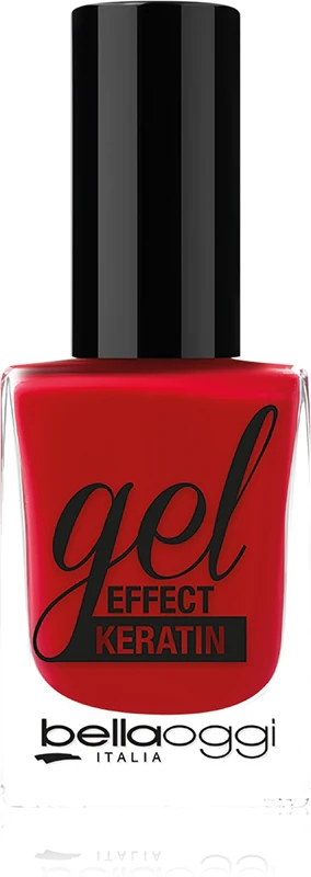 Gel effect keratin gel effect nail polish with cherry passion keratin