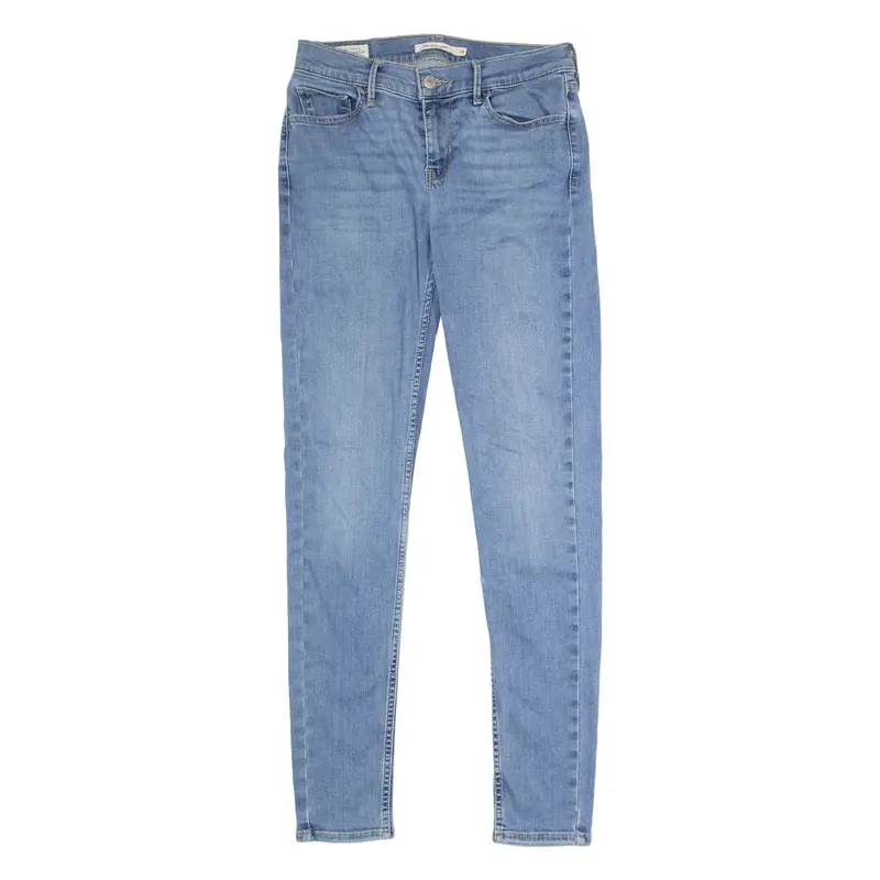 LEVI'S 710 Super Womens Jeans Blue Regular Skinny W28 L30