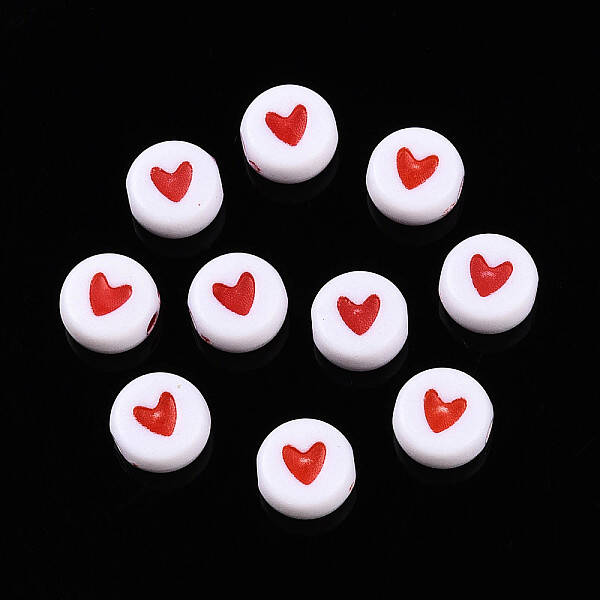 Opaque Acrylic Beads