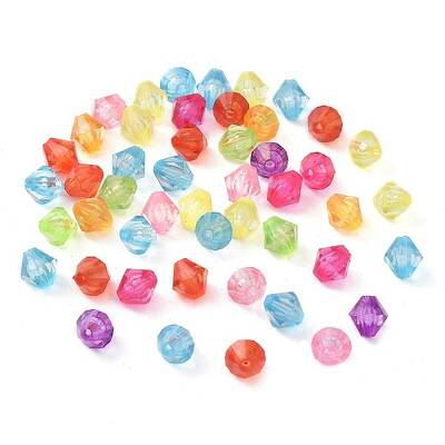 Transparent Acrylic Beads