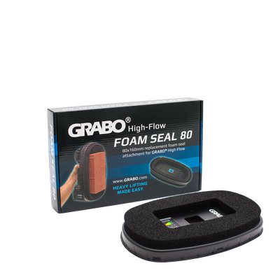 GRABO HighFlow Mini Oval Foam Seal 80x160mm for Small Brick
