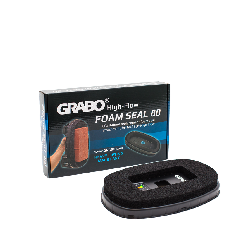 GRABO HighFlow Mini Oval Foam Seal 80x160mm for Small Brick