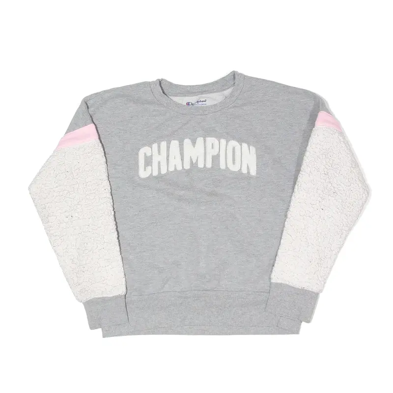 CHAMPION Sweatshirt Grey Girls L