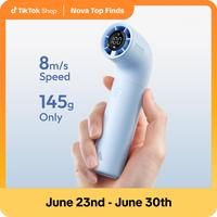 Aecooly Portable Handheld Fan, High-Speed Mini Fan with 15000 RPM Turbo, 4 Speeds, 8H Cooling, Pocket-Sized Rechargeable Fan ...