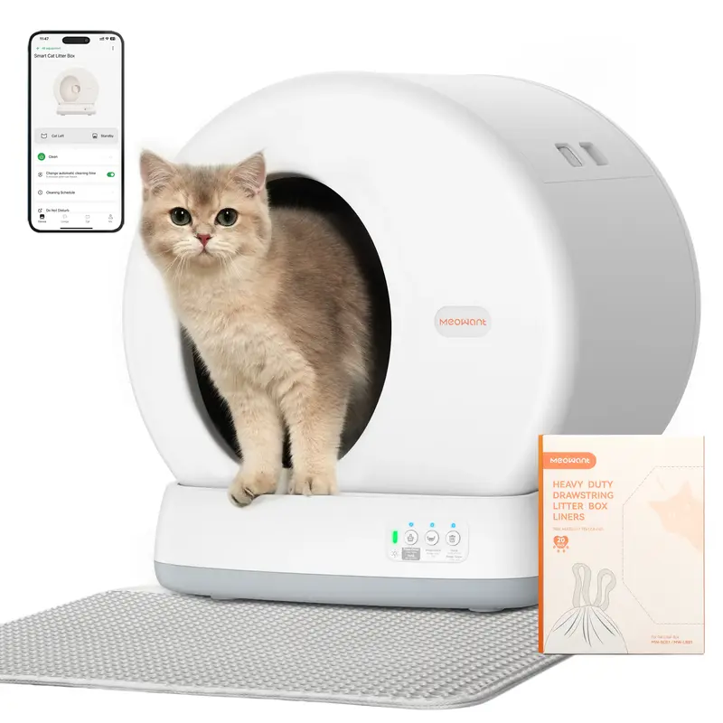 Meowant Self-Cleaning Cat Litter Box - MW-SC01