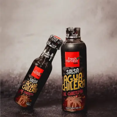 Fresh Harvest – Agua Chilera Chiltepin Hot Sauce