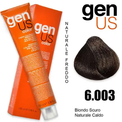 Crema Colorante Permanente Genus 100 Ml 6.003