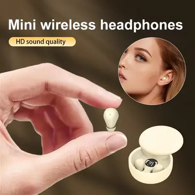 Mini Invisible Headphones Bluetooth 5.4 True Wireless In-Ear Earphones sport Audio Earbud audifonos bluetooth wireless headph...