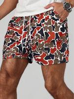 Men's Regular Fit Camo Print Shorts, Casual Comfy Breathable Shorts for Summer, Men's Bottoms for Daily Wear