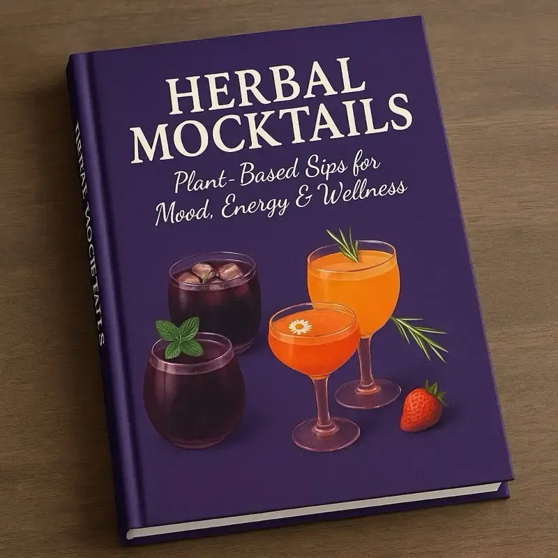 Herbal Mocktails  plant-based sips for mood, energy and wellness