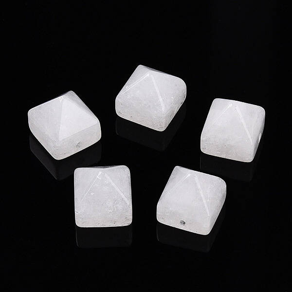 Natural Quartz Crystal Beads