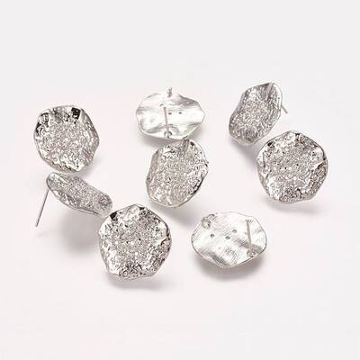 Brass Stud Earring Findings