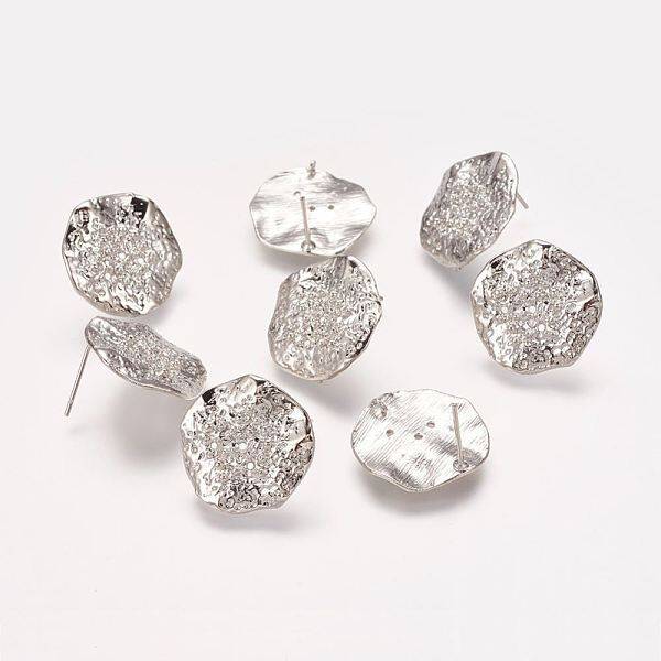 Brass Stud Earring Findings