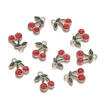 Alloy Enamel Pendants