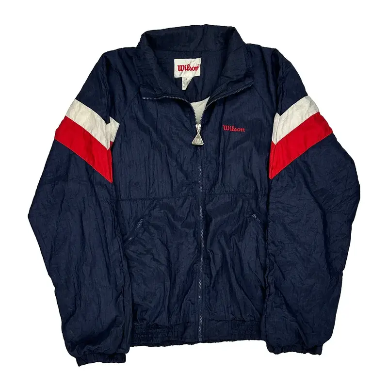 Wilson Windbreaker - Large Navy Nylon