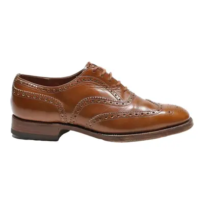 CHURCH Brogue Shoes Brown Leather Mens UK 7.5