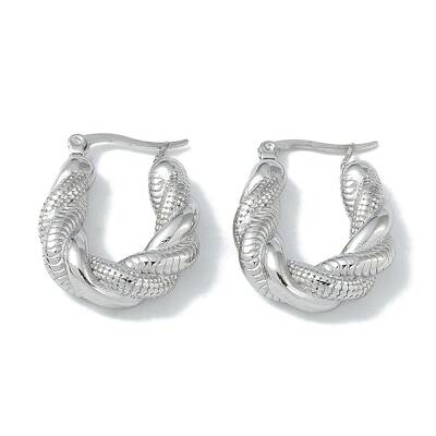 Non-Tarnish 304 Stainless Steel Earrings