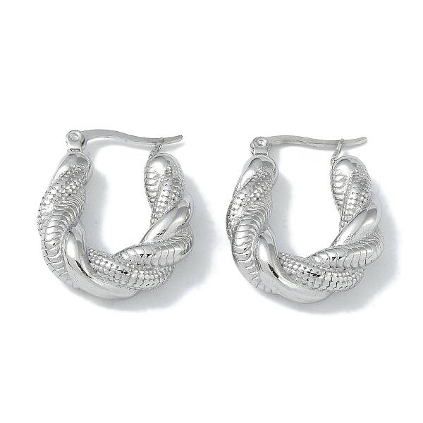 Non-Tarnish 304 Stainless Steel Earrings