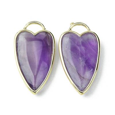 Natural Amethyst Pendants