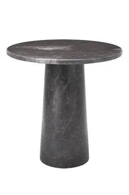 Marble Pedestal Side Table | Eichholtz Terry