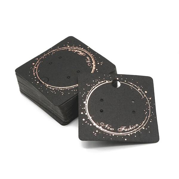 100Pcs Paper Earring Display Cards