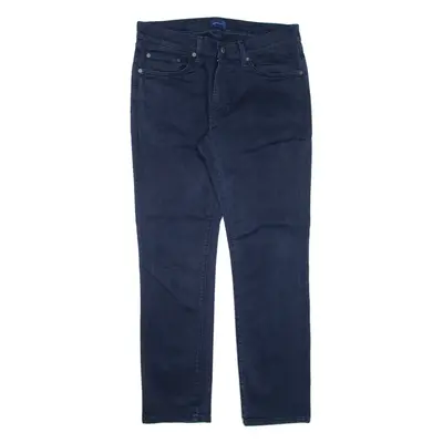 GANT Mens Trousers Blue Slim Tapered W31 L28