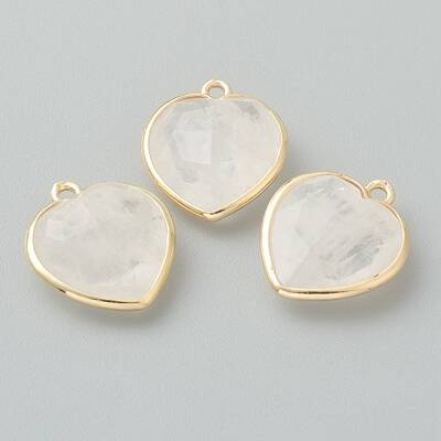 Natural Quartz Crystal Pendants